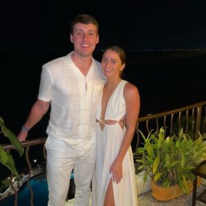 White Cut-Out Maxi Dress